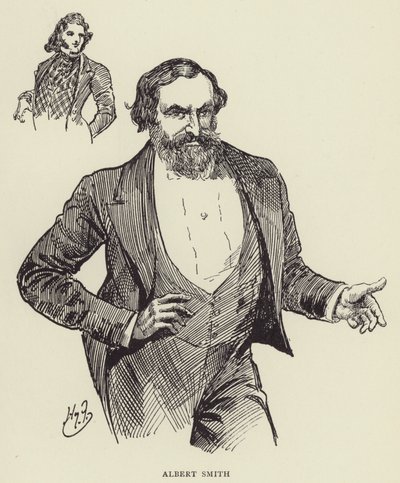 Albert Smith door Harry Furniss