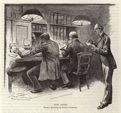 Blinde letters door Harry Furniss
