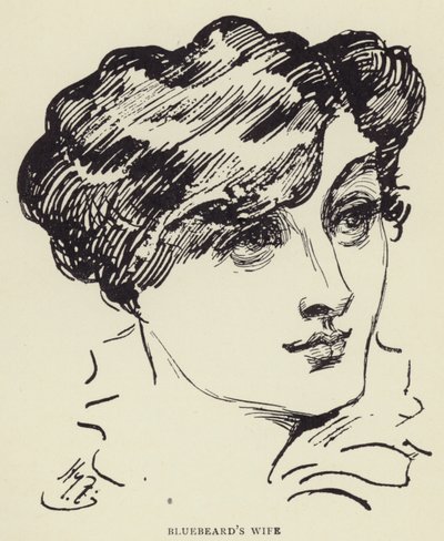 Blauwbaards Vrouw door Harry Furniss