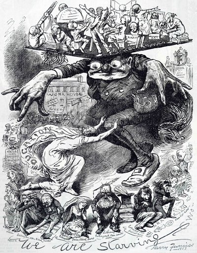 Openbare scholen. door Harry Furniss