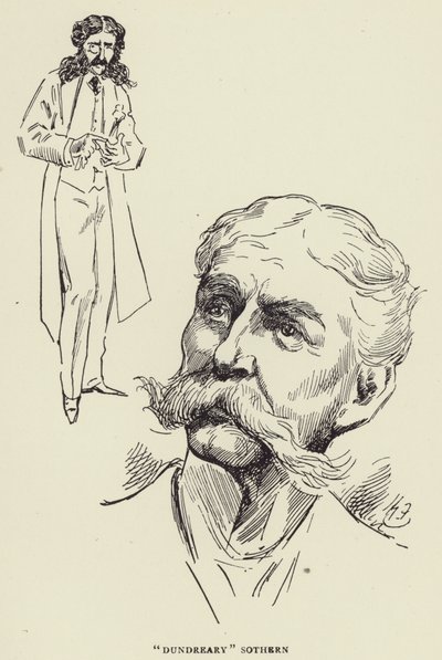 Dundreary Sothern door Harry Furniss