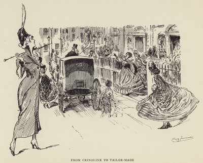 Van Crinoline naar Maatpak door Harry Furniss