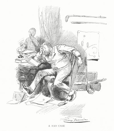 Golf: Een slecht geval door Harry Furniss