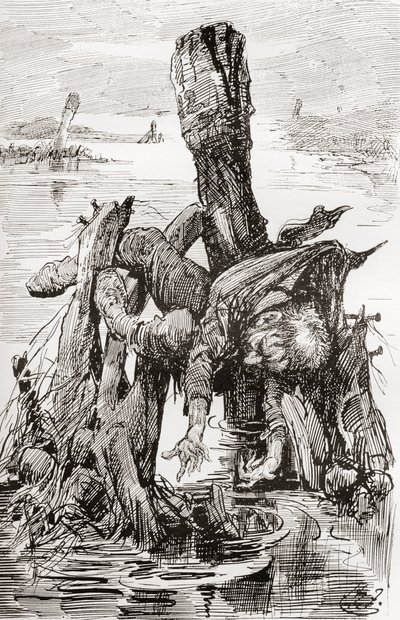 Illustratie voor Charles Dickens