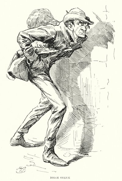 Illustratie voor Great Expectations door Charles Dickens door Harry Furniss