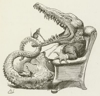 Illustratie voor Sylvie en Bruno door Lewis Carroll door Harry Furniss