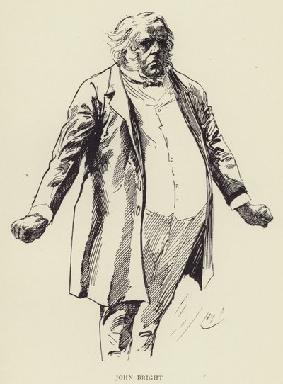 John Bright door Harry Furniss