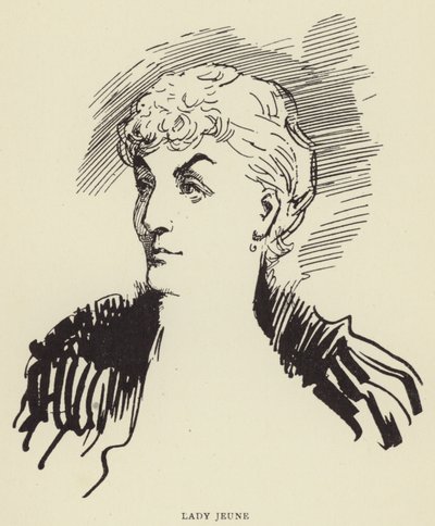 Lady Jeune door Harry Furniss