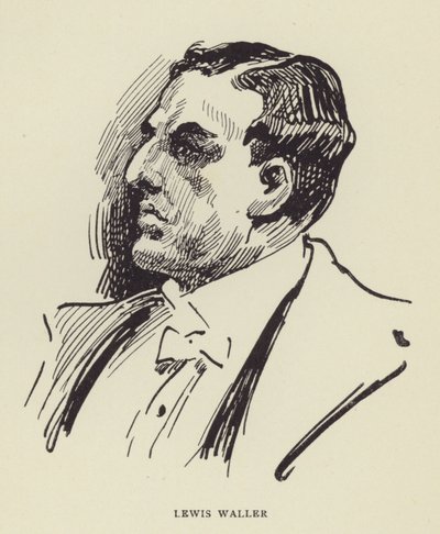 Lewis Waller door Harry Furniss