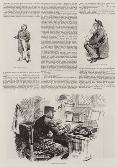 Leven in het Parlement, Vreemdelingen in het Huis door Harry Furniss