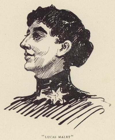 Lucas Malet door Harry Furniss