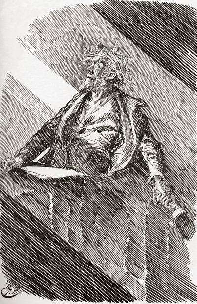 Magwitch onder doodvonnis door Harry Furniss