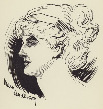 Mary Anderson door Harry Furniss