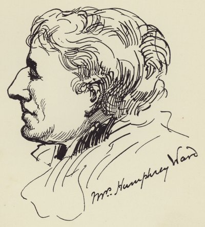 Mevrouw Humphrey Ward door Harry Furniss