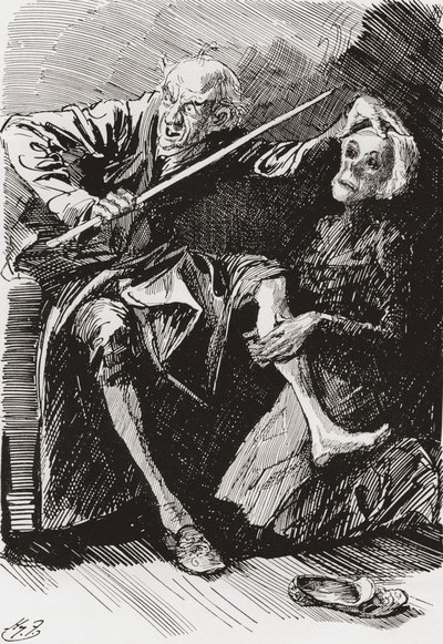 Mijn Oom en Betsy Snap door Harry Furniss