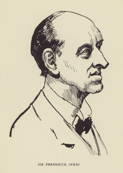 Sir Frederick Sykes door Harry Furniss