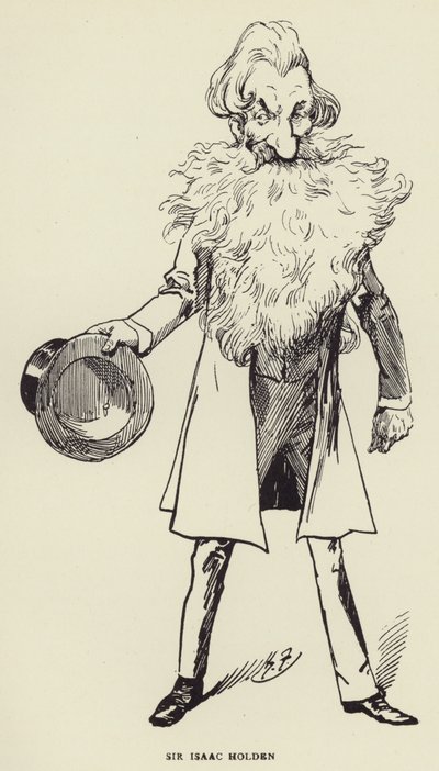 Sir Isaac Holden door Harry Furniss