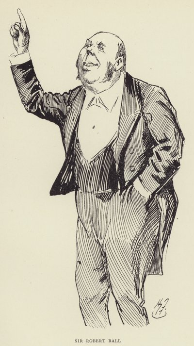 Sir Robert Ball door Harry Furniss
