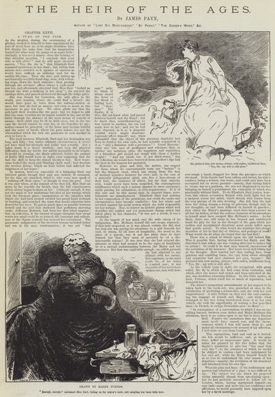 De Erfgenaam van de Eeuwen, door James Payn door Harry Furniss