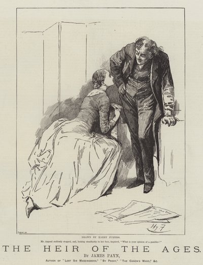 De erfgenaam der eeuwen, door James Payn door Harry Furniss