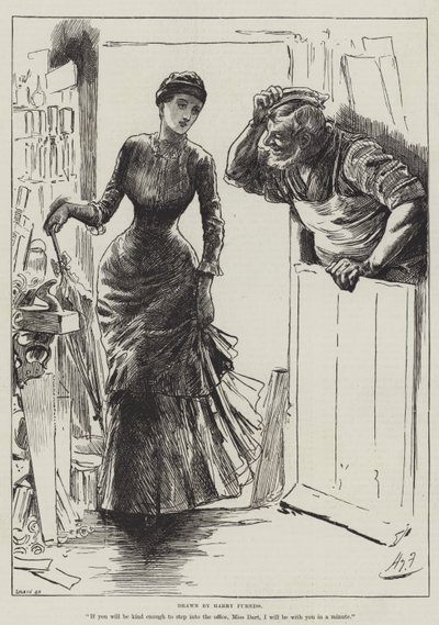 De Erfgenaam van de Eeuwen, door James Payn door Harry Furniss