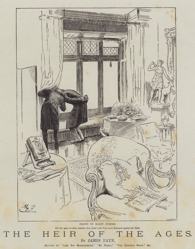 De erfgenaam van de eeuwen, door James Payn door Harry Furniss