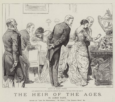 De erfgenaam der eeuwen, door James Payn door Harry Furniss