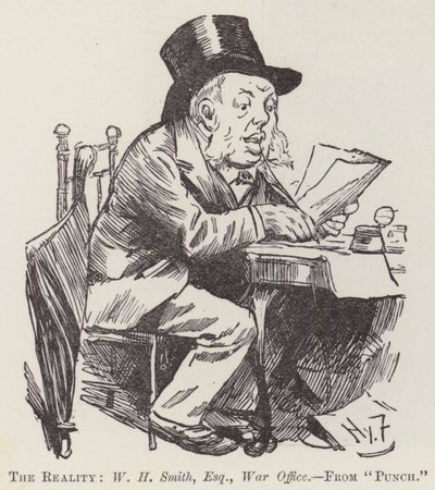 De realiteit, W H Smith, Esquire, Ministerie van Oorlog door Harry Furniss