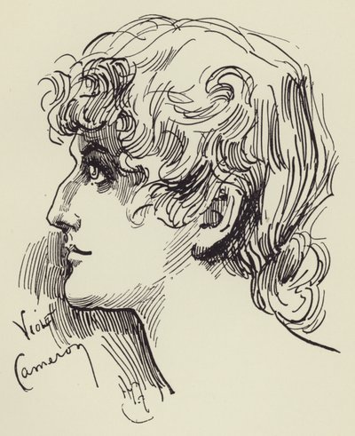 Violet Cameron door Harry Furniss