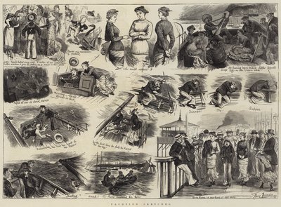 Zeilschetsen door Harry Furniss