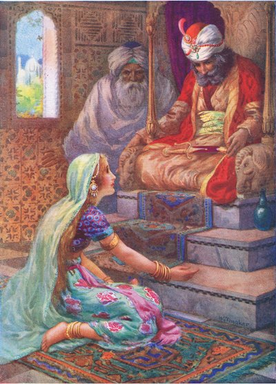 De naam is Satyavan, illustratie uit 