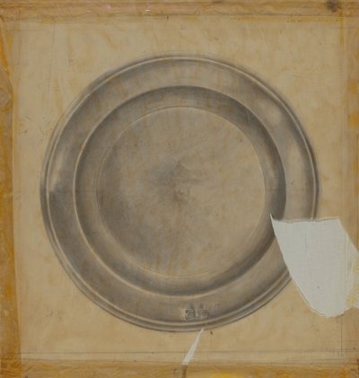 Pewter Bord door Harry Goodman