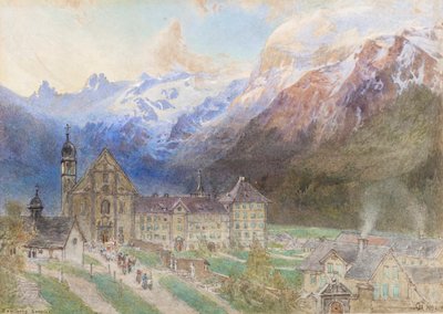 Zonsopgang in Engelburg door Harry Goodwin