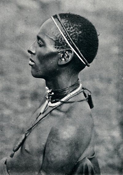 Een Hima uit Mpororo, Equatoriaal Afrika, ten westen van het Victoria Nyanza, 1912 door Harry Johnston