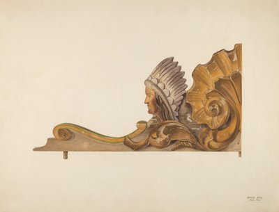 Circuswagen decoratief snijwerk door Harry King