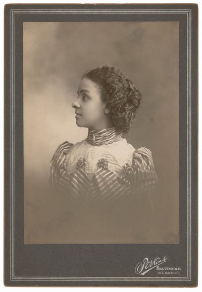 Grace Hughes, ca. 1900 (foto) door Harry Lenfield Perkins