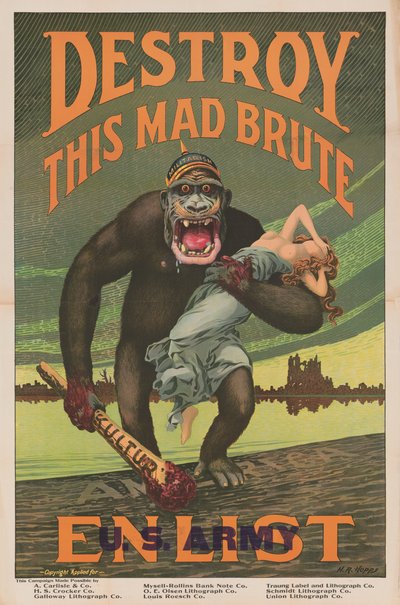 Vernietig dit gekke beest - Meld je aan bij het Amerikaanse leger door Harry R. Hopps