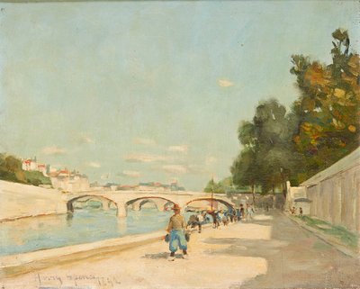 Bruggen over de Seine door Harry Spence