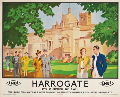 Harrogate, sneller met de trein door Harry Tittensor