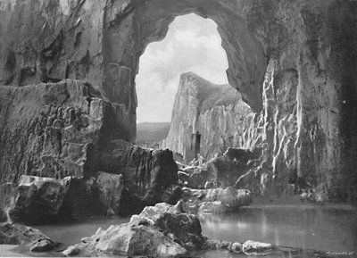 Lydstep Natuurlijke Boog, Tenby, ca. 1896 door Harvey Barton