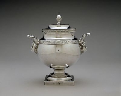Suikerpot, ca. 1810-1835 door Harvey Lewis