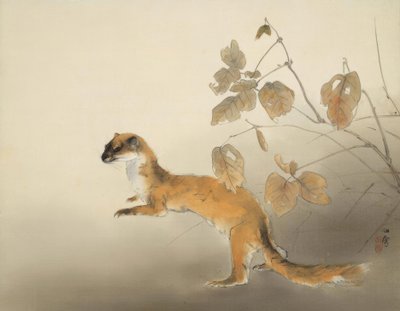Hashimoto Kansetsu, Herfstboerderij door Hashimoto Kansetsu