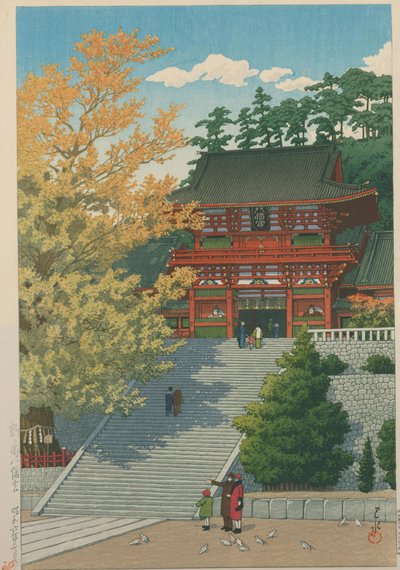 川瀬巴水版画集二 door Hasui Kawase