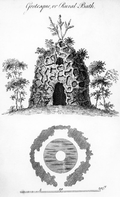 Groteske of landelijke bad door Haynes King