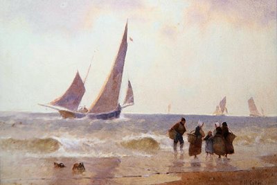 Op weg naar de visgronden door Hector Caffieri