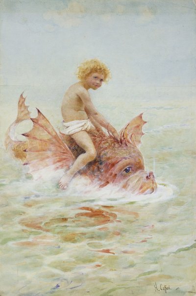 Rijden op zeemonsters door Hector Caffieri