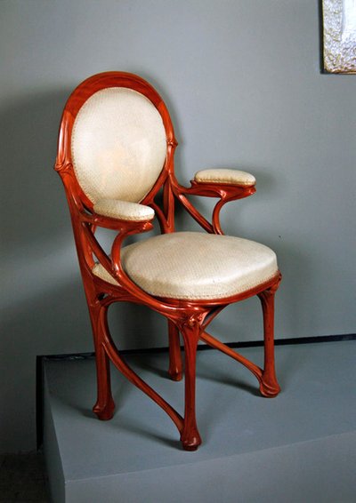 Stoel, ca. 1898 door Hector Guimard