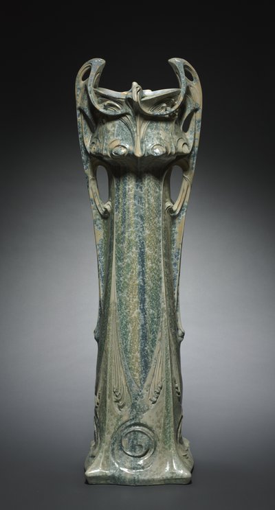 Vaas des Binelles, fabrikant Sèvres Factory, Frankrijk, 1903 door Hector Guimard