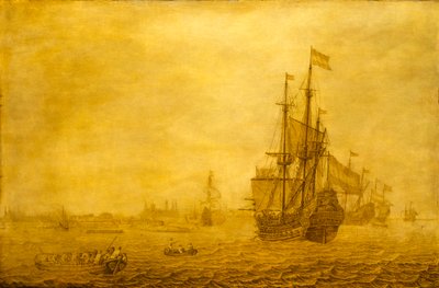 Nederlands schip Eendracht door Heerman Witmont
