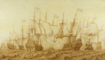 De Slag bij de Gabbard, 2 juni 1653 door Heerman Witmont